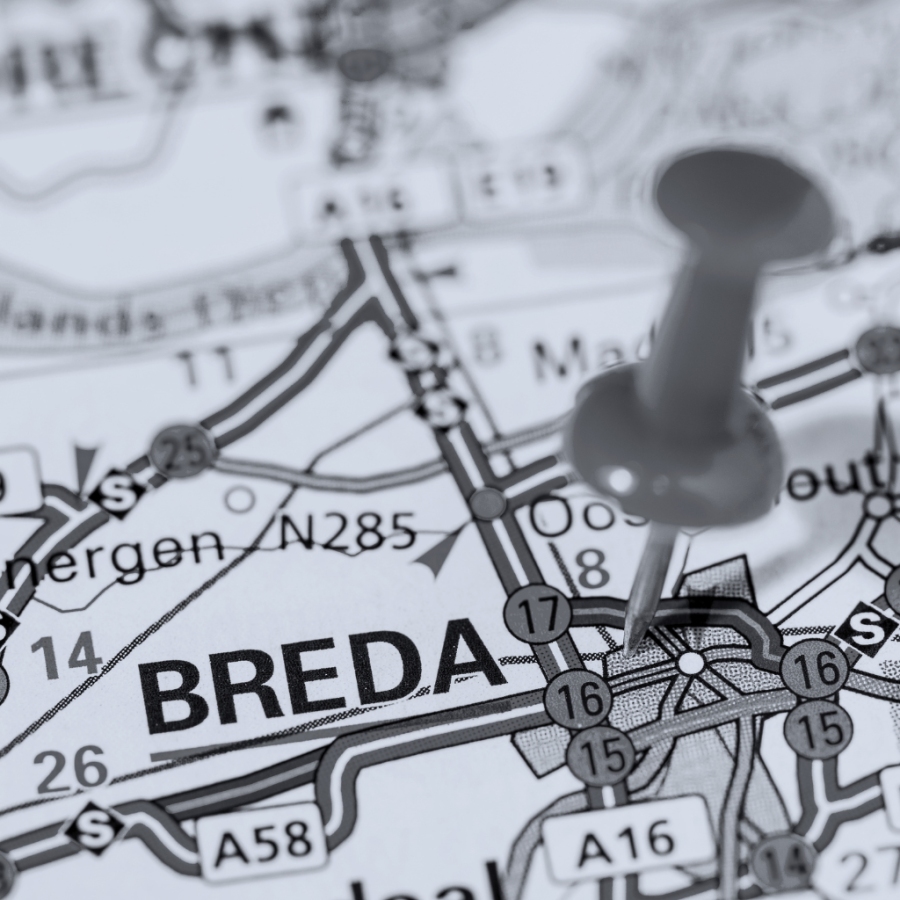 Containers lossen Breda Stuwer